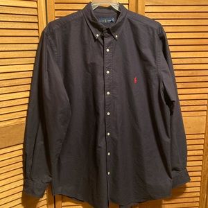 Ralph Lauren Navy Blue Dress Shirt